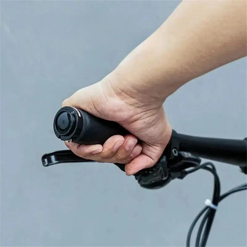 Paar handvatten fiets microvezel leer 3/7