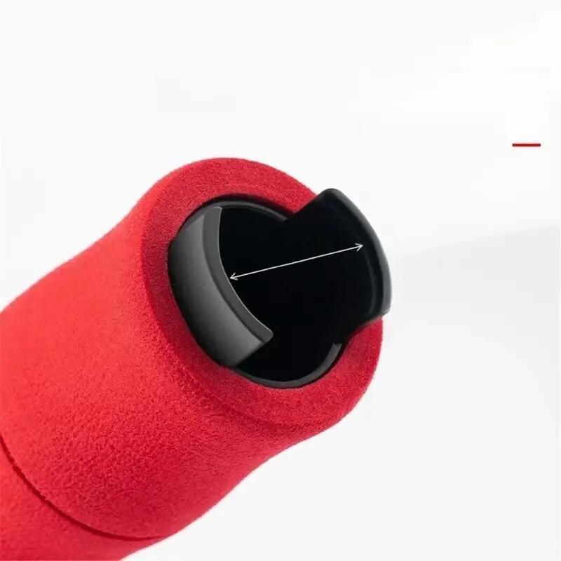Puños manillar bambú con tapón antipolvo espuma 6/7