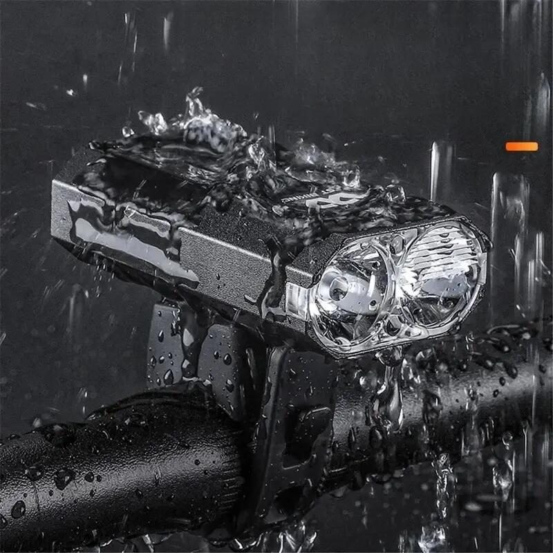 Taschenlampe Fahrrad starkes Licht Drehung 6/7