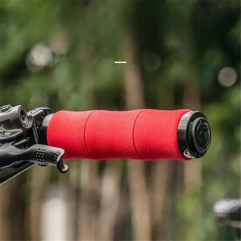 Puños manillar bambú con tapón antipolvo espuma 3/7