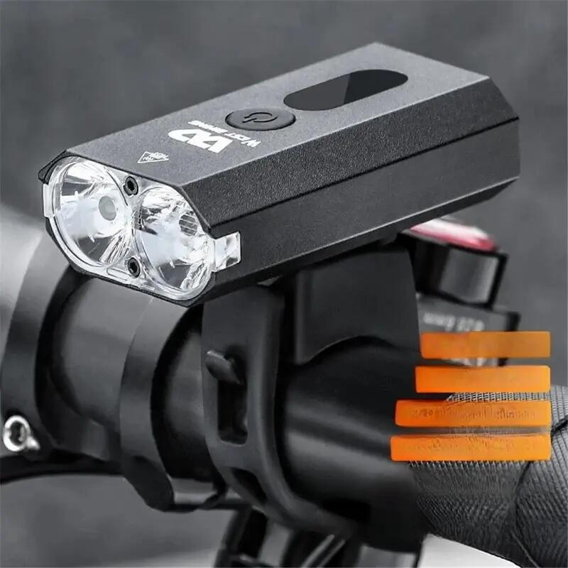 Taschenlampe Fahrrad starkes Licht Drehung 2/7