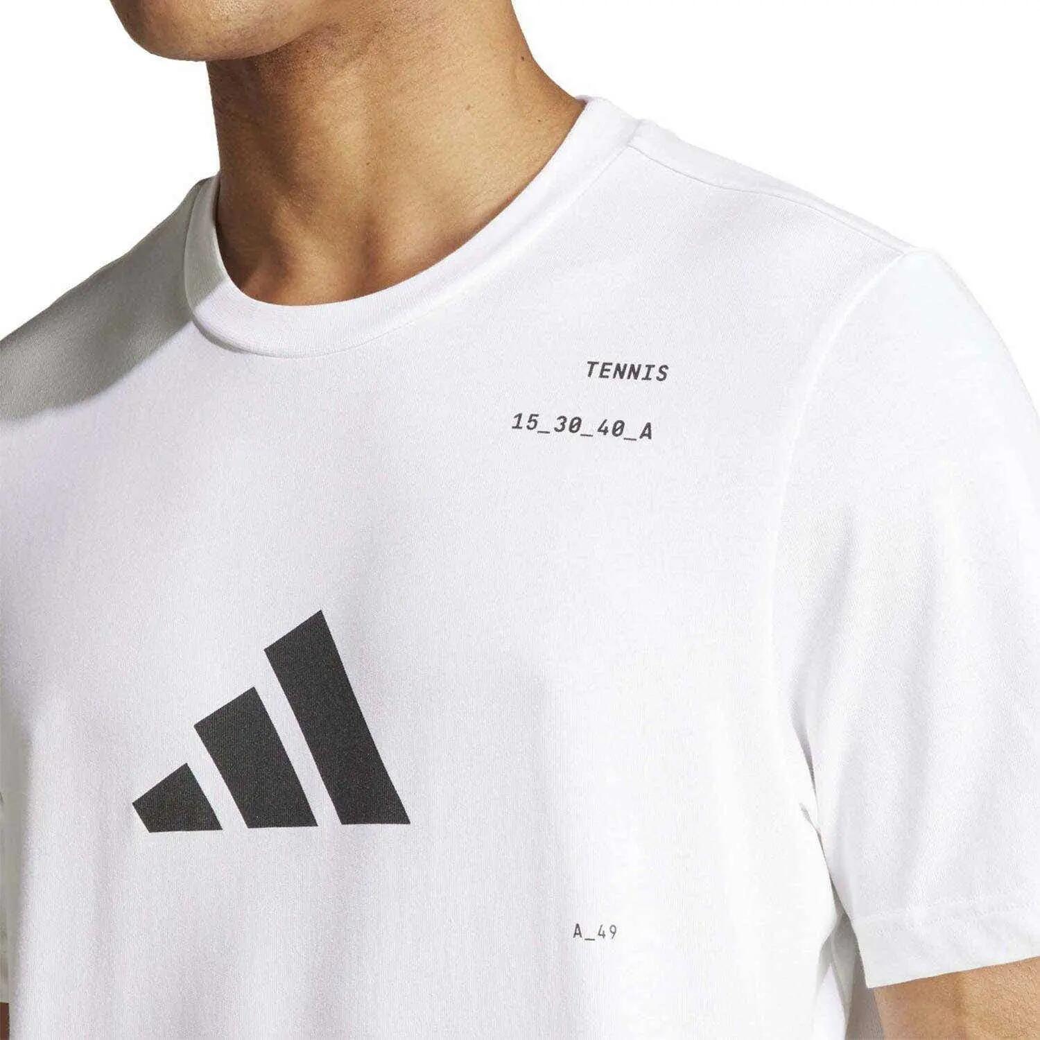 T-shirt Adidas Hommes Graphique Kme04 3/4