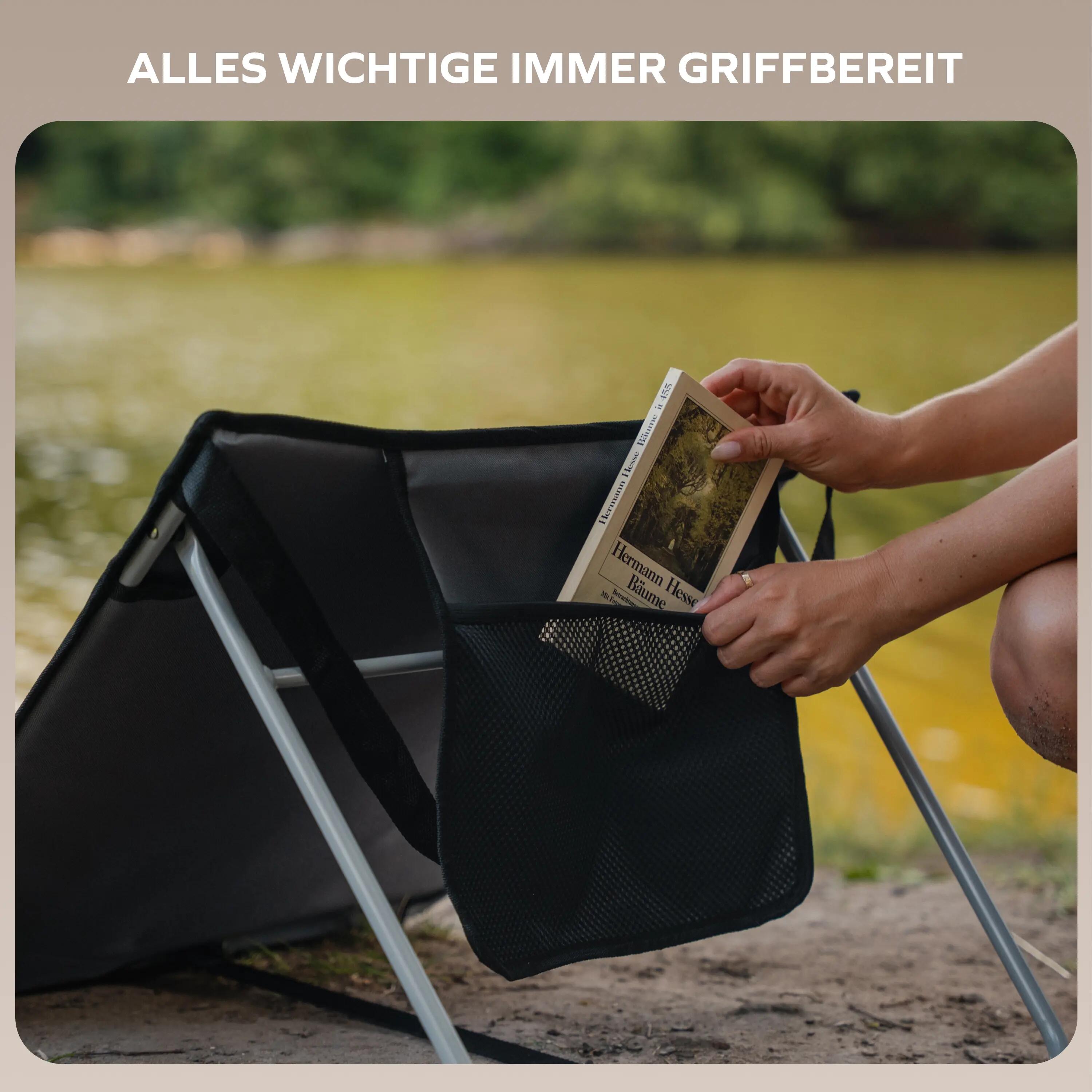 Camping Liege klappbar 180 cm verstellbare Rückenlehne Cloud Lounge+ 2.0 4/7