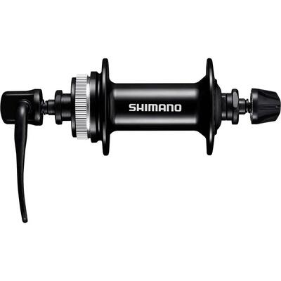 Sgancio rapido del mozzo anteriore Shimano hb-mt200 disque centerlock 32H 100 mm