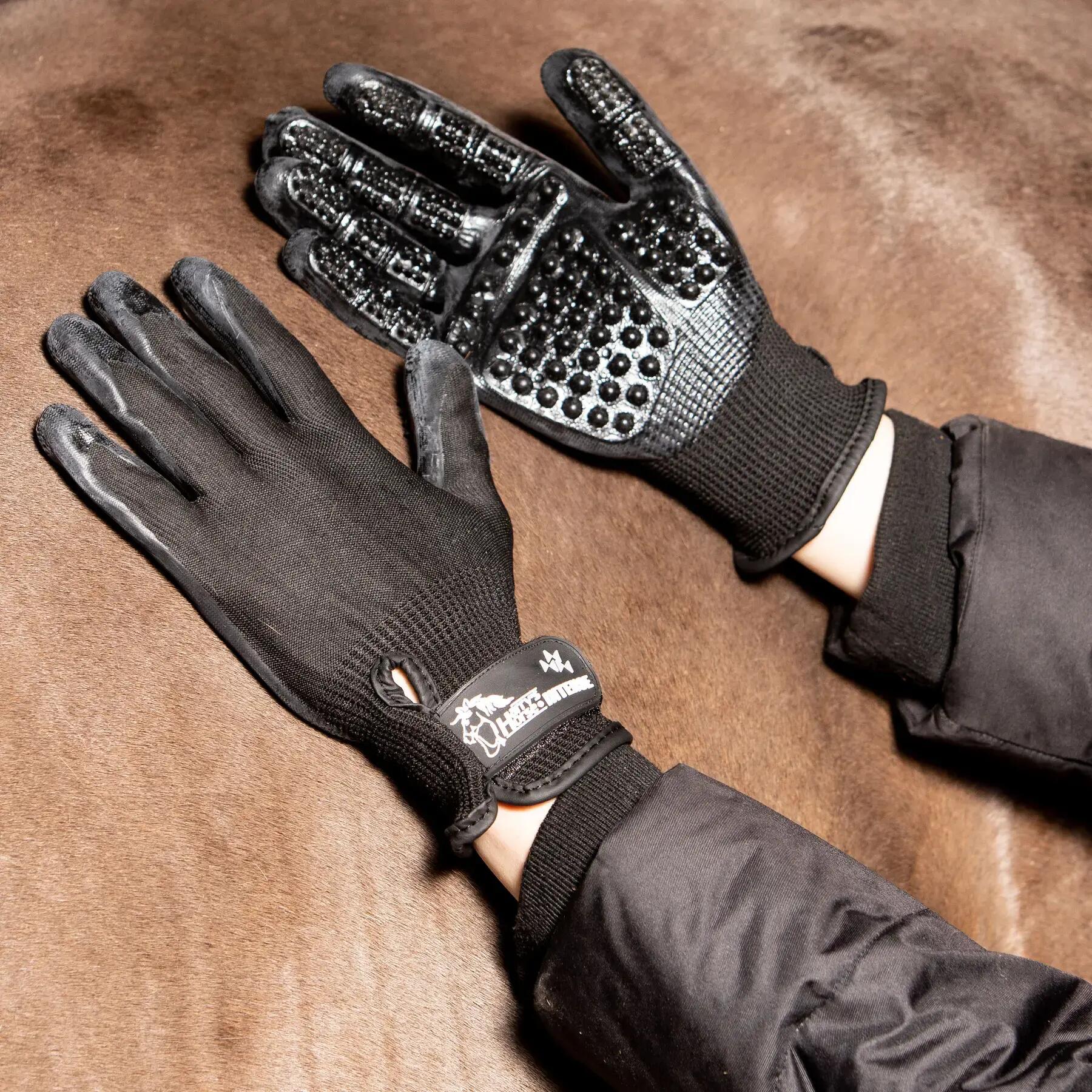 Reithandschuhe Gummi Harry's Horse Intense 2/2