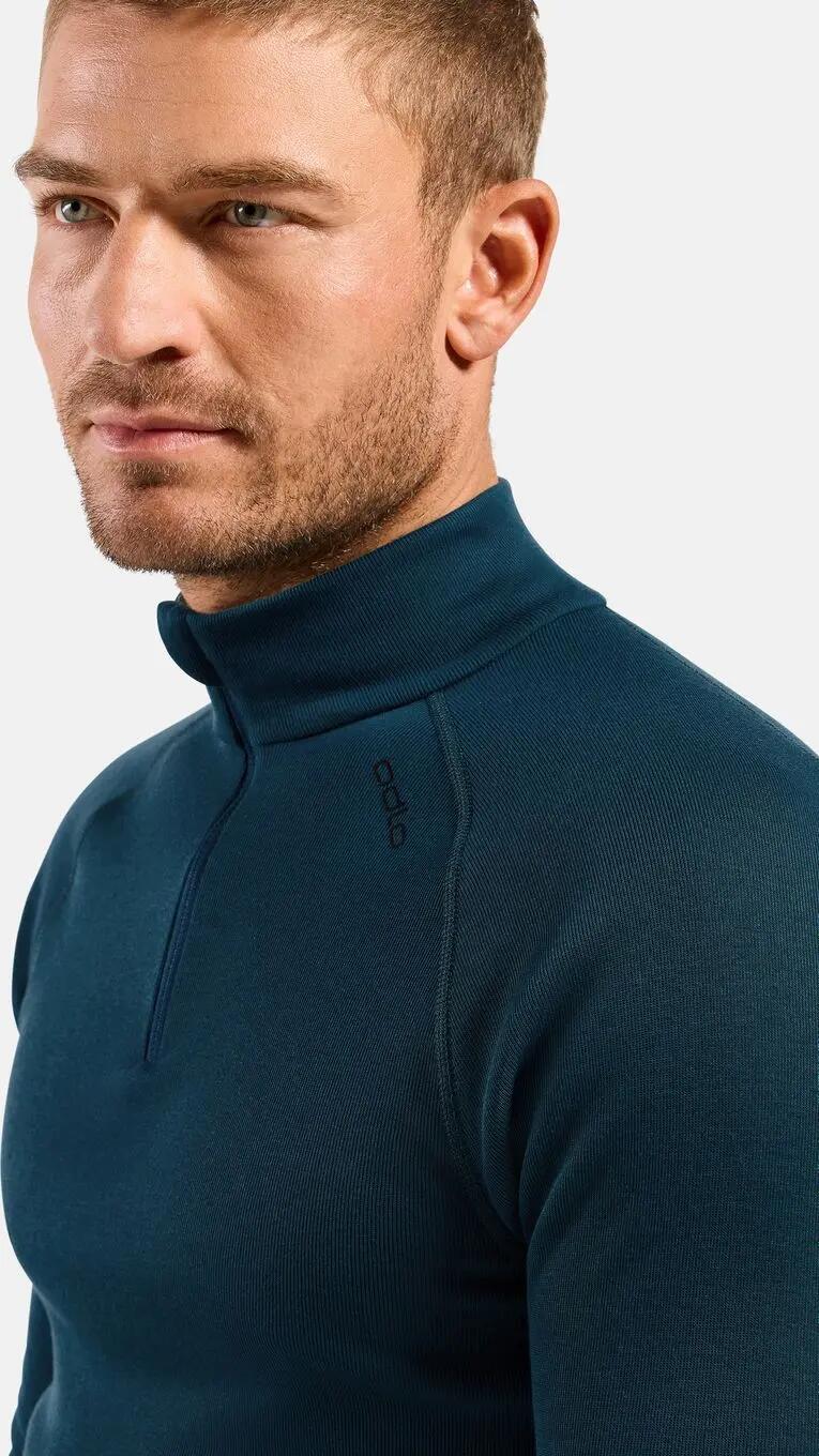 Odlo Active X-Warm 1/2 Zip-basislaag, blauw, heren 3/6