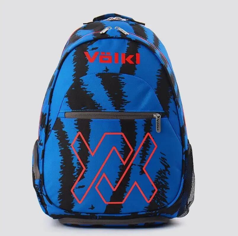 Volkl Zebra Large Backpack Tennis Badminton Racket Sports Bag in Blue