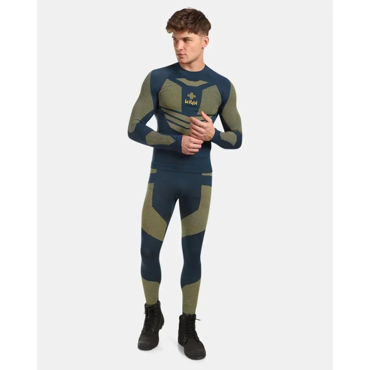 Maillot thermique sans coutures à manches longues pour homme Kilpi NATHAN-M 3/4