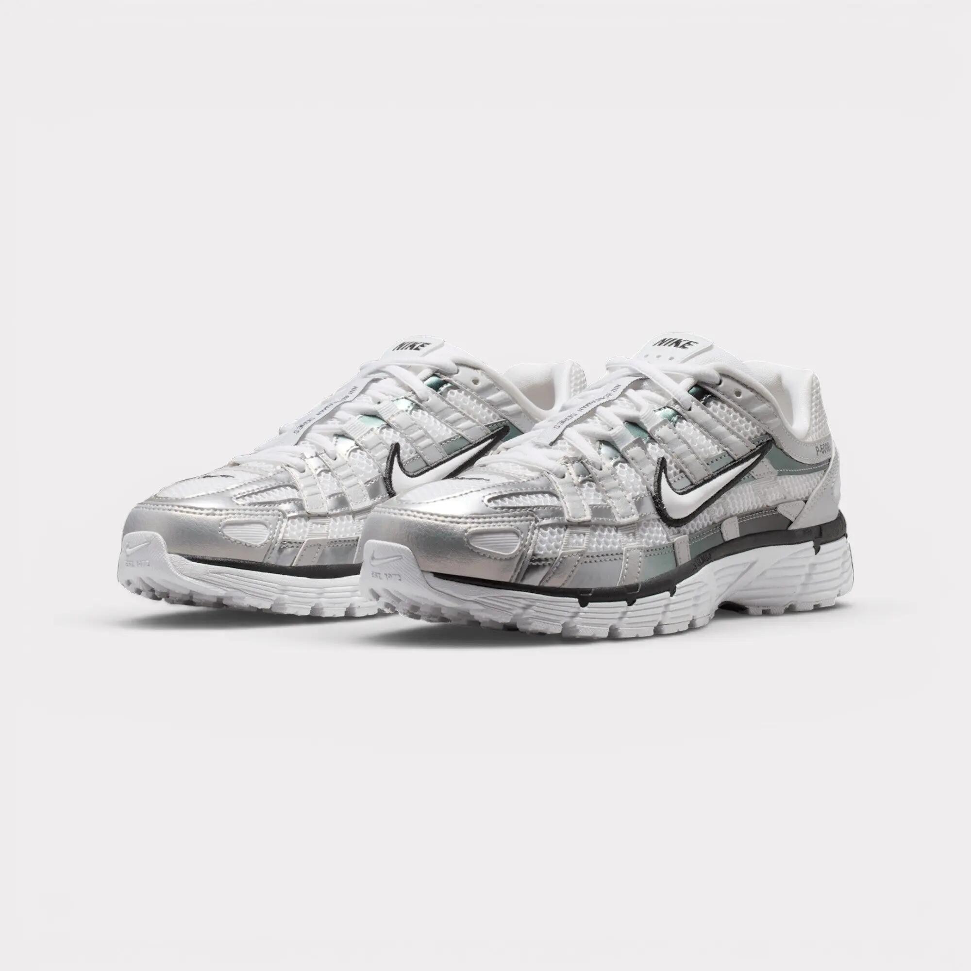 Nike WMNS P-6000 White Off White Dk Smoke Grey 2/7