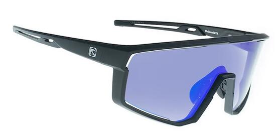 AKILA zonnebril mat zwart, CX Photochromic Blauw - cat.1-3 - MUNDAKA