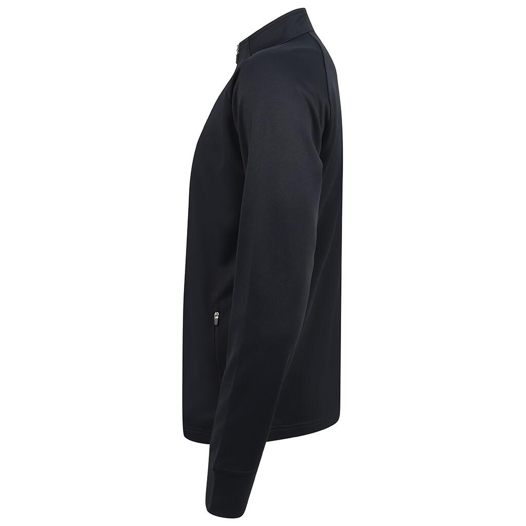 Mens Knitted Tracksuit Top (Navy/Navy) 3/3