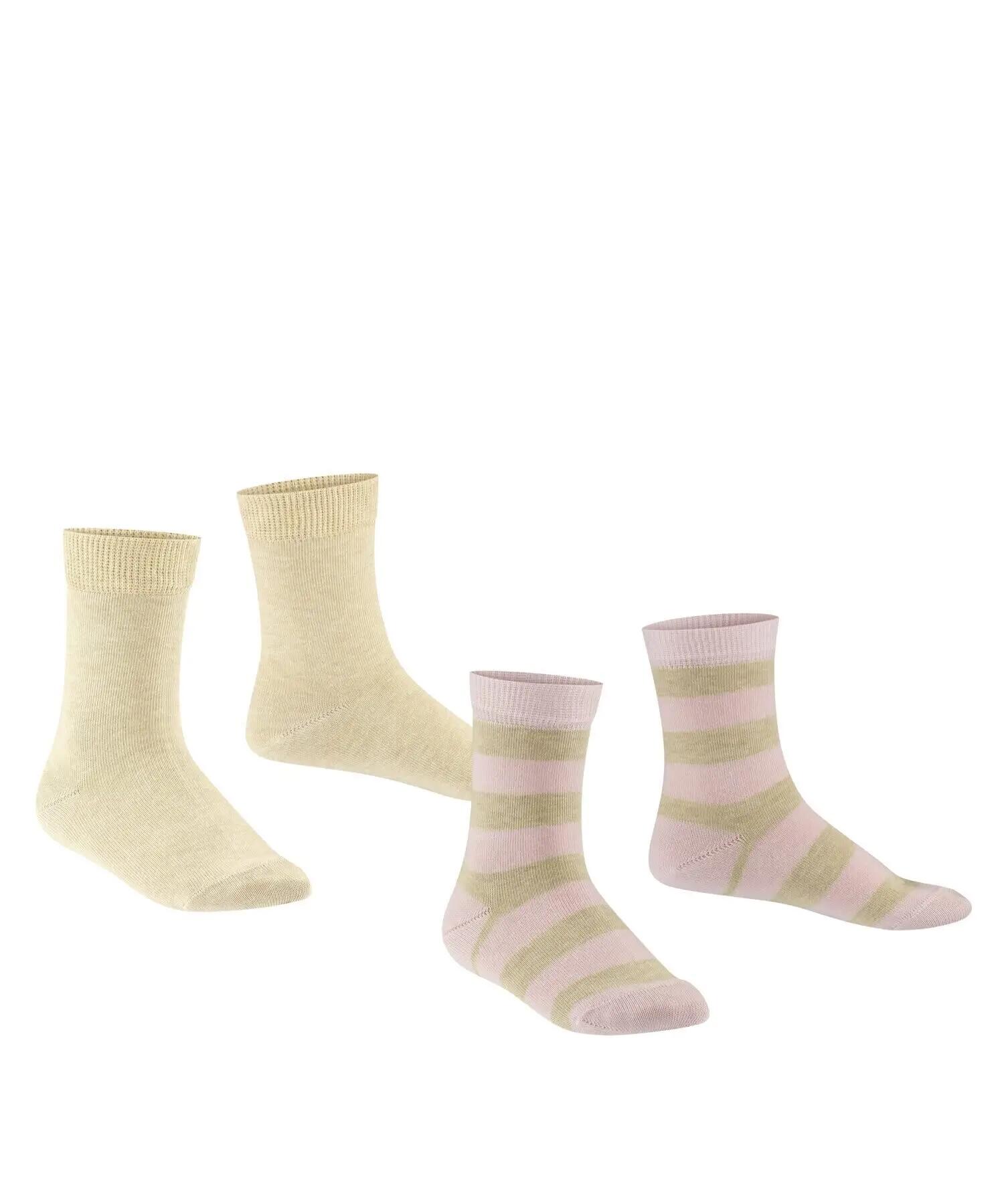 Socken Unisex 2er Pack-FALKE Happy Stripe 2Pack SO 5/10