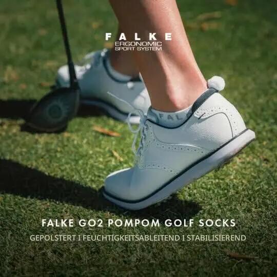 Vrouwelijke voetbeschermer Falke GO2 Pompom 6/10