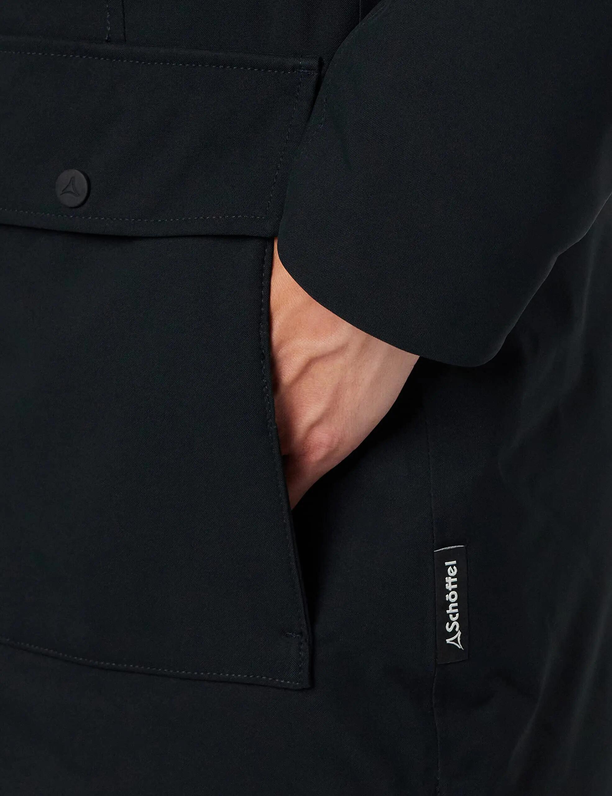 Schöffel Parka Rotterdam L für Damen black 42 6/10