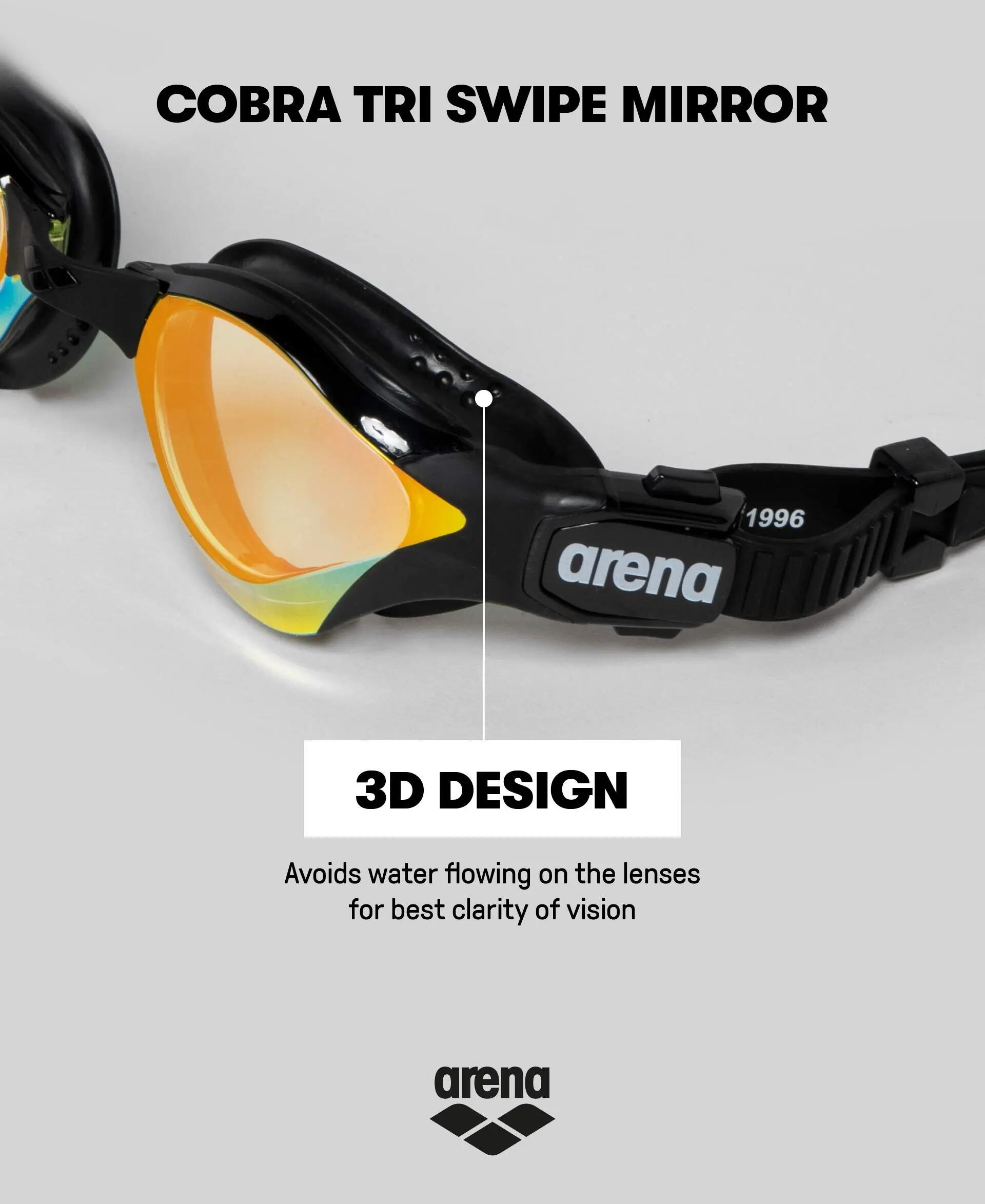 Schwimmbrille Arena Cobra Tri Swipe Mirror 4/9