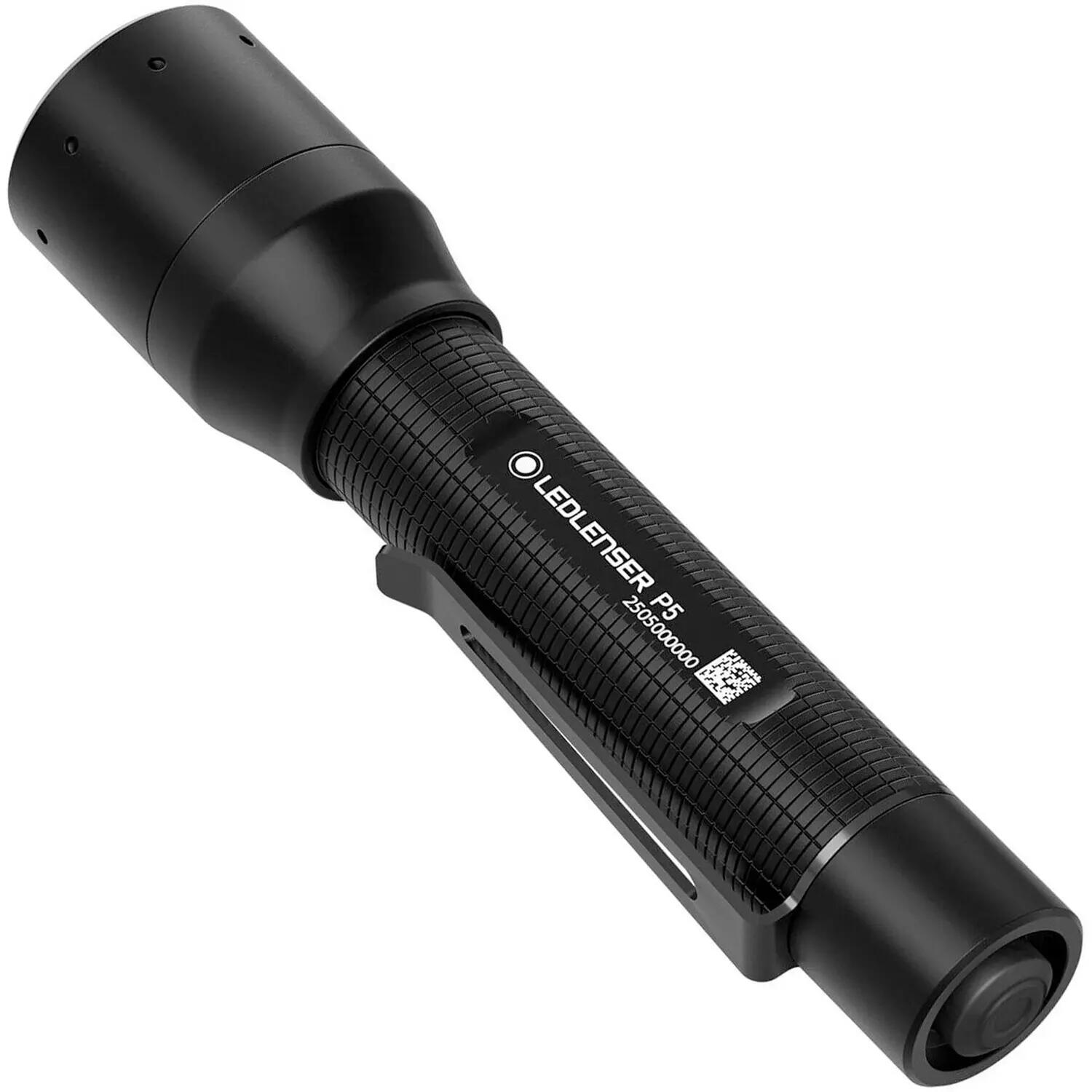 Linterna LED P5 – 200 lm, IP54, alcance 170 m, 1xAA 3/7