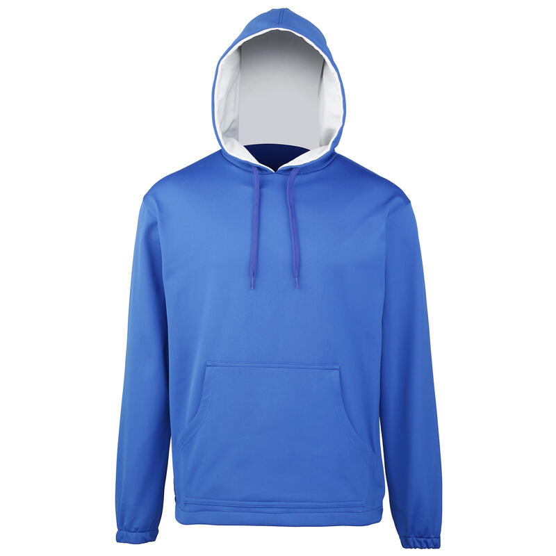 Kapuzen Pullover Sport Performance Jungen Royalblau/Grau