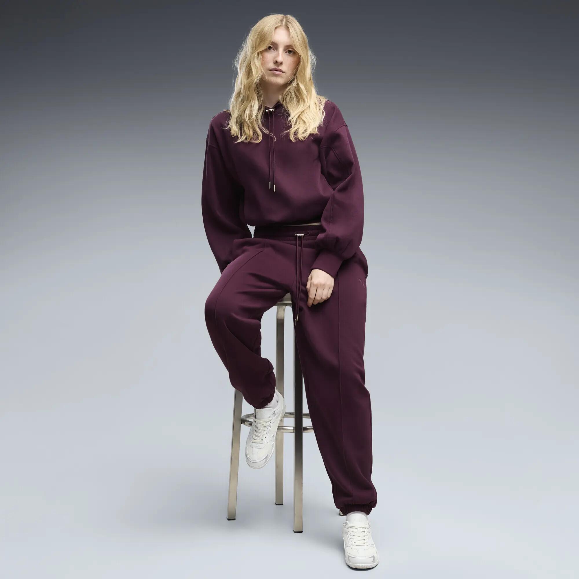 HER Relaxed Fleece Hoodie Damen PUMA 4/5