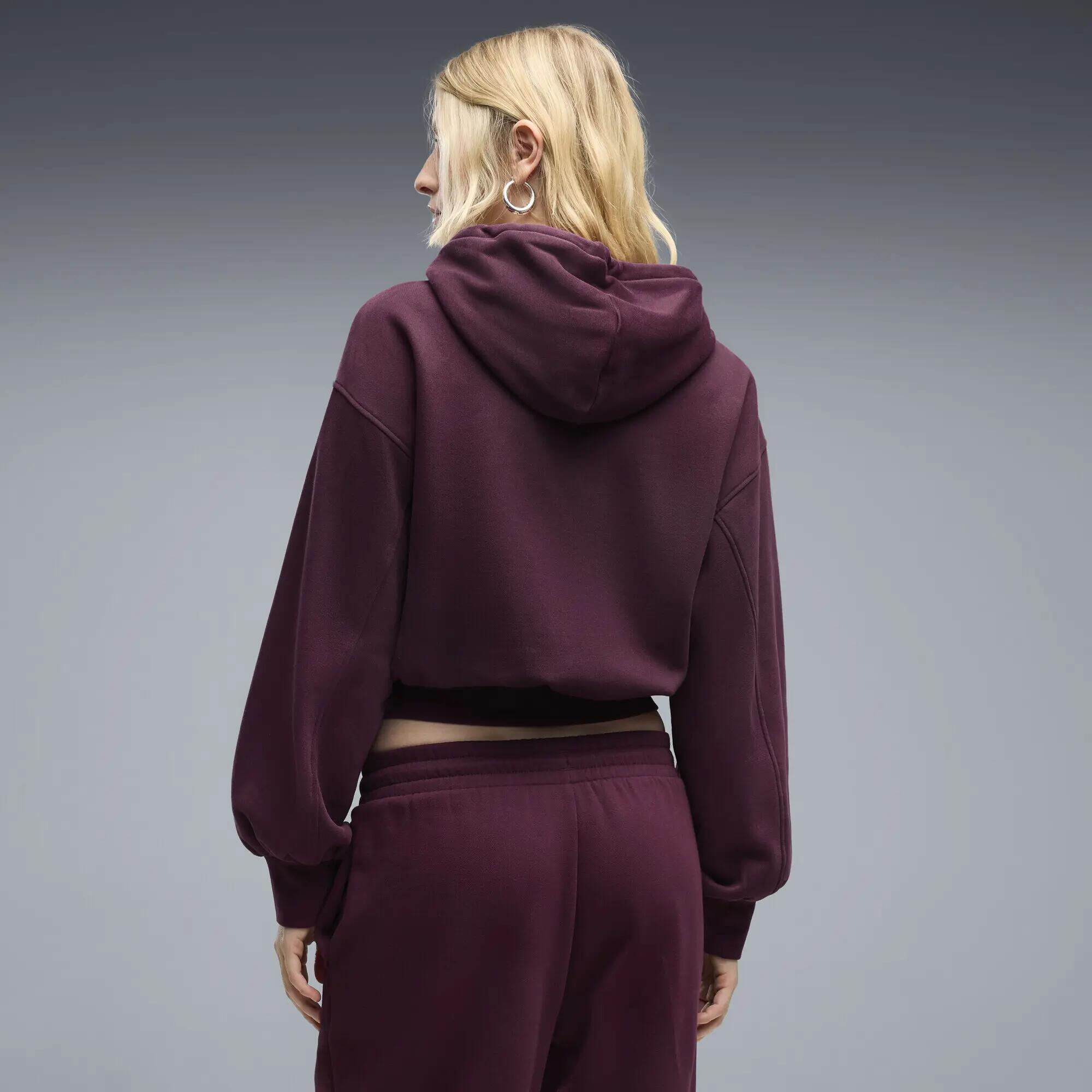HER Relaxed Fleece Hoodie Damen PUMA 3/5
