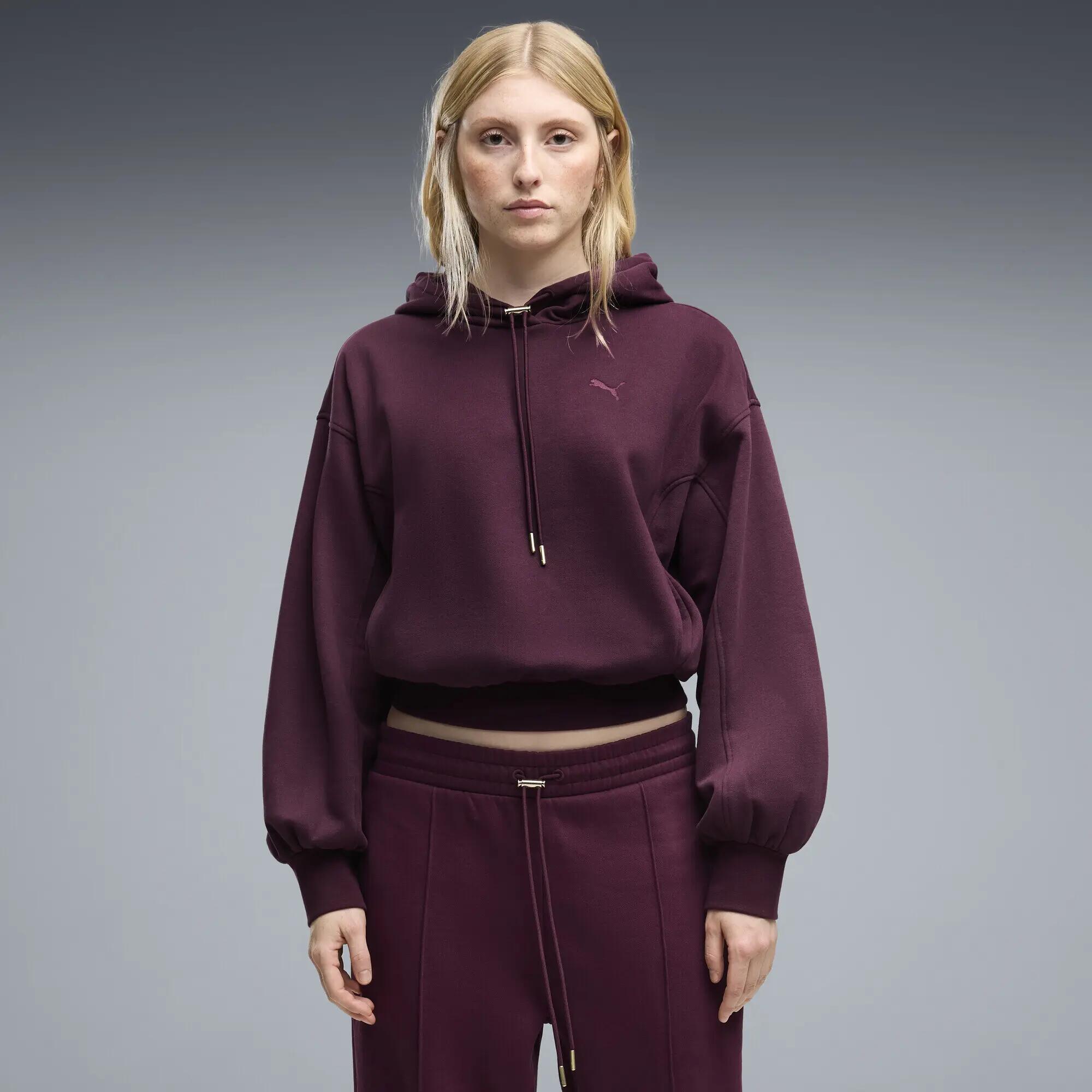 HER Relaxed Fleece Hoodie Damen PUMA 2/5