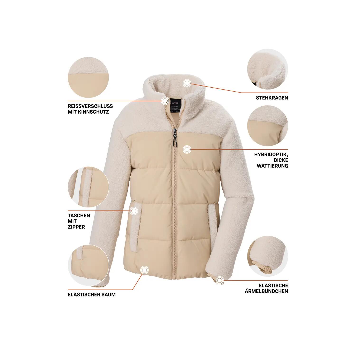 Kinder Steppjacke Steppjacke mit Stehkragen 5/5