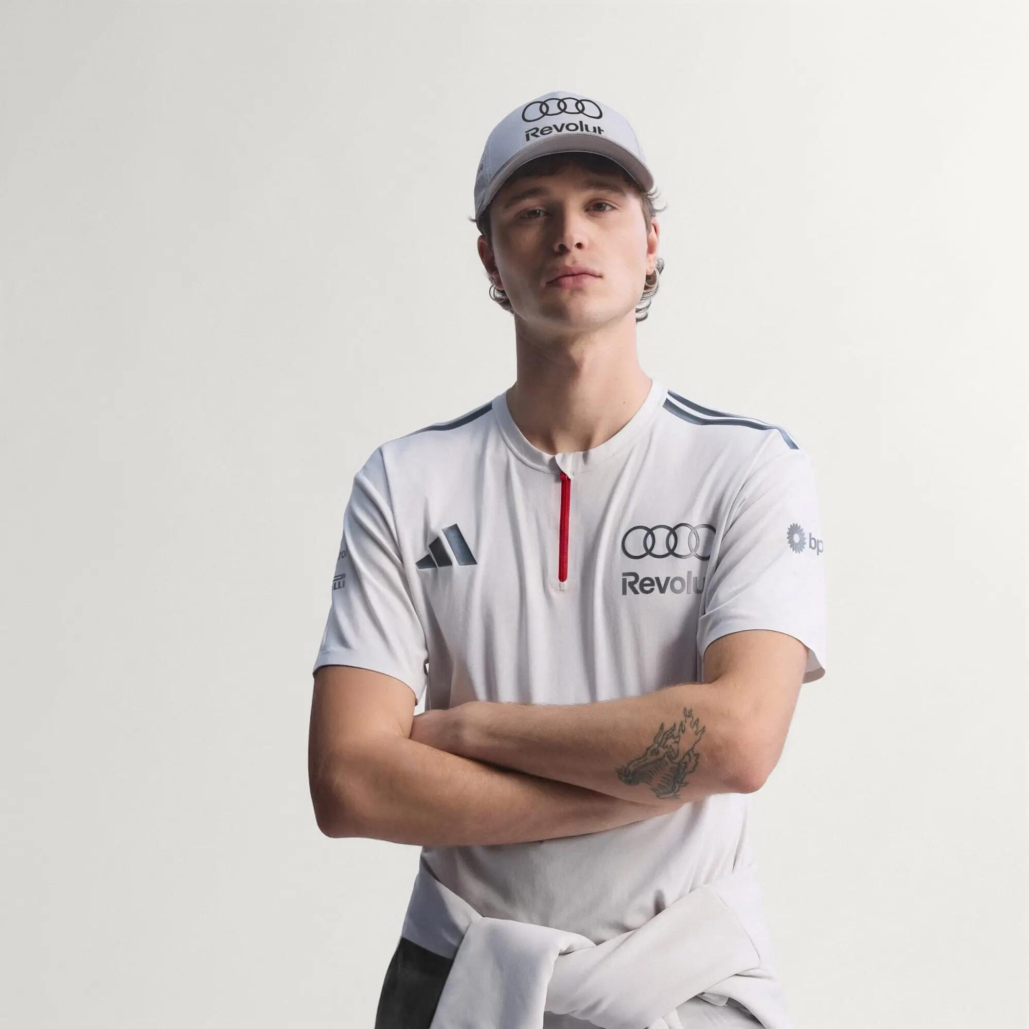 POLO MANCHES COURTES INGÉNIEURS ET ÉQUIPE MARKETING AUDI REVOLUT F1 TEAM 7/15
