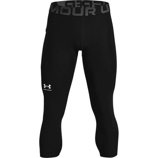 Legging de compression 3/4 Under Armour Heatgeat noir pour homme