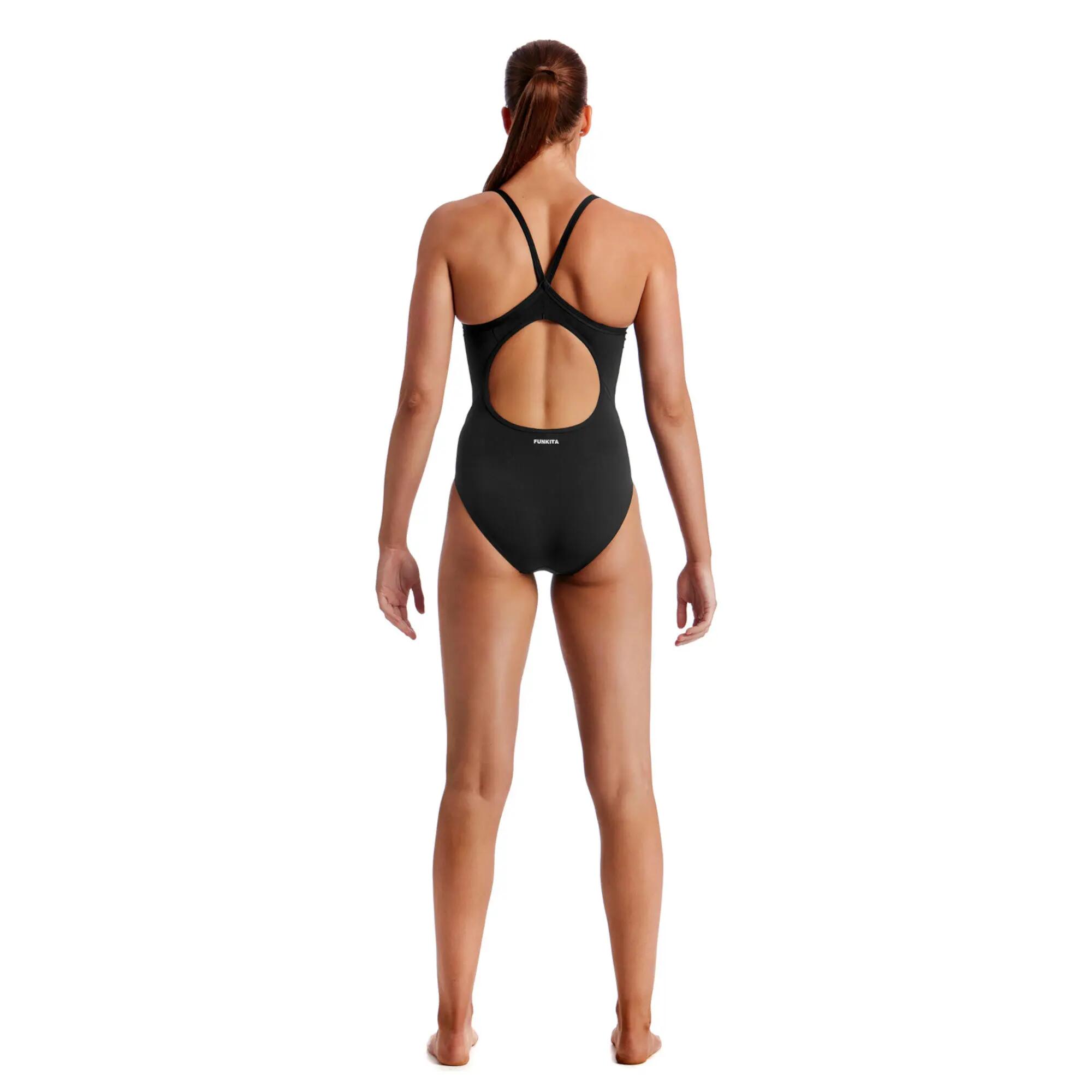 Fato de banho Funkita Diamond Back Preto 6/7