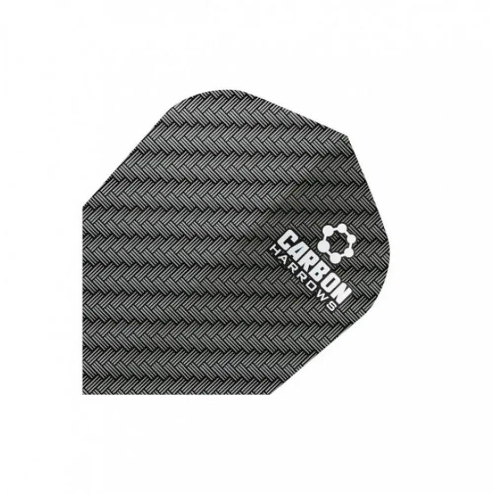 Harrows Dimplex Carbon Dart Flights (Pack Of 3)