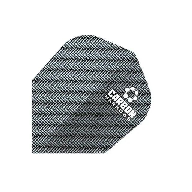Harrows Dimplex Carbon Dart Flights (Pack Of 3)