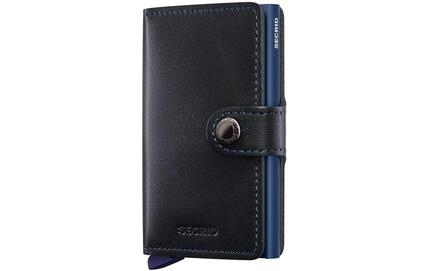 SECRID Miniwallet Original Black Navy Portefeuille