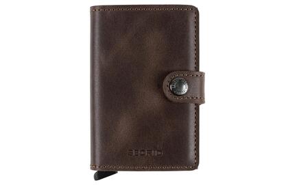 SECRID Miniwallet Vintage Chocolate Portefeuille