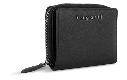 Portefeuille Bugatti Bella 12 cm Noir