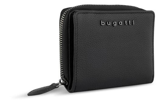 Portefeuille Bugatti Bella 12 cm Noir
