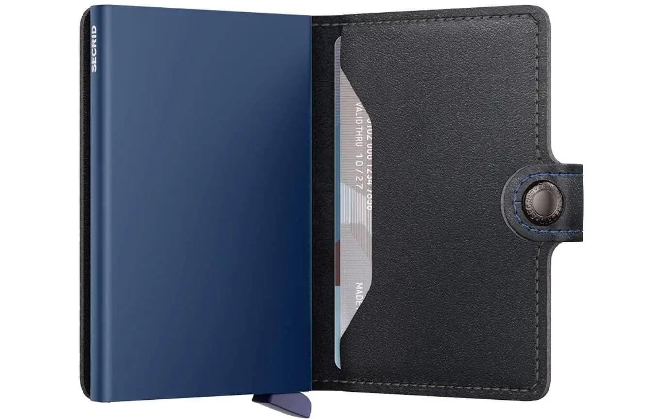 SECRID Miniwallet Original Black Navy Portafoglio 3/3
