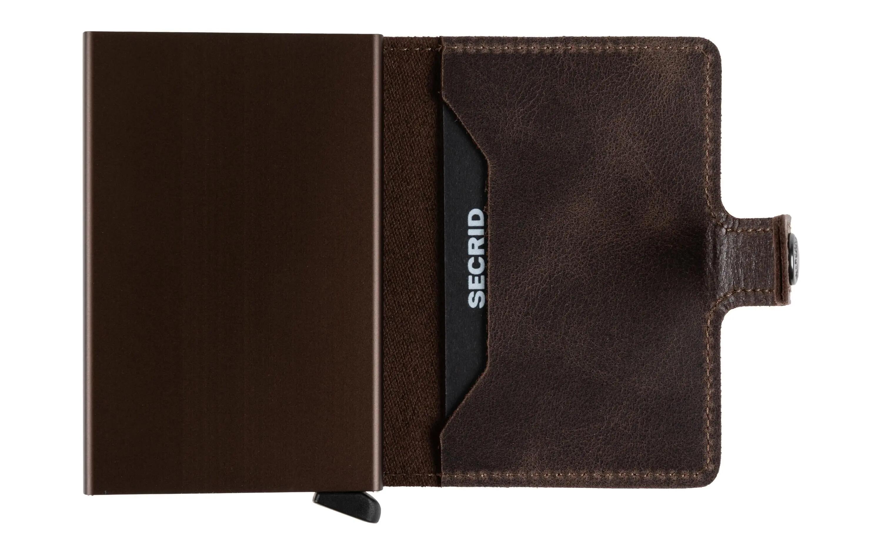 SECRID Miniwallet Vintage Chocolate Portafoglio 2/3
