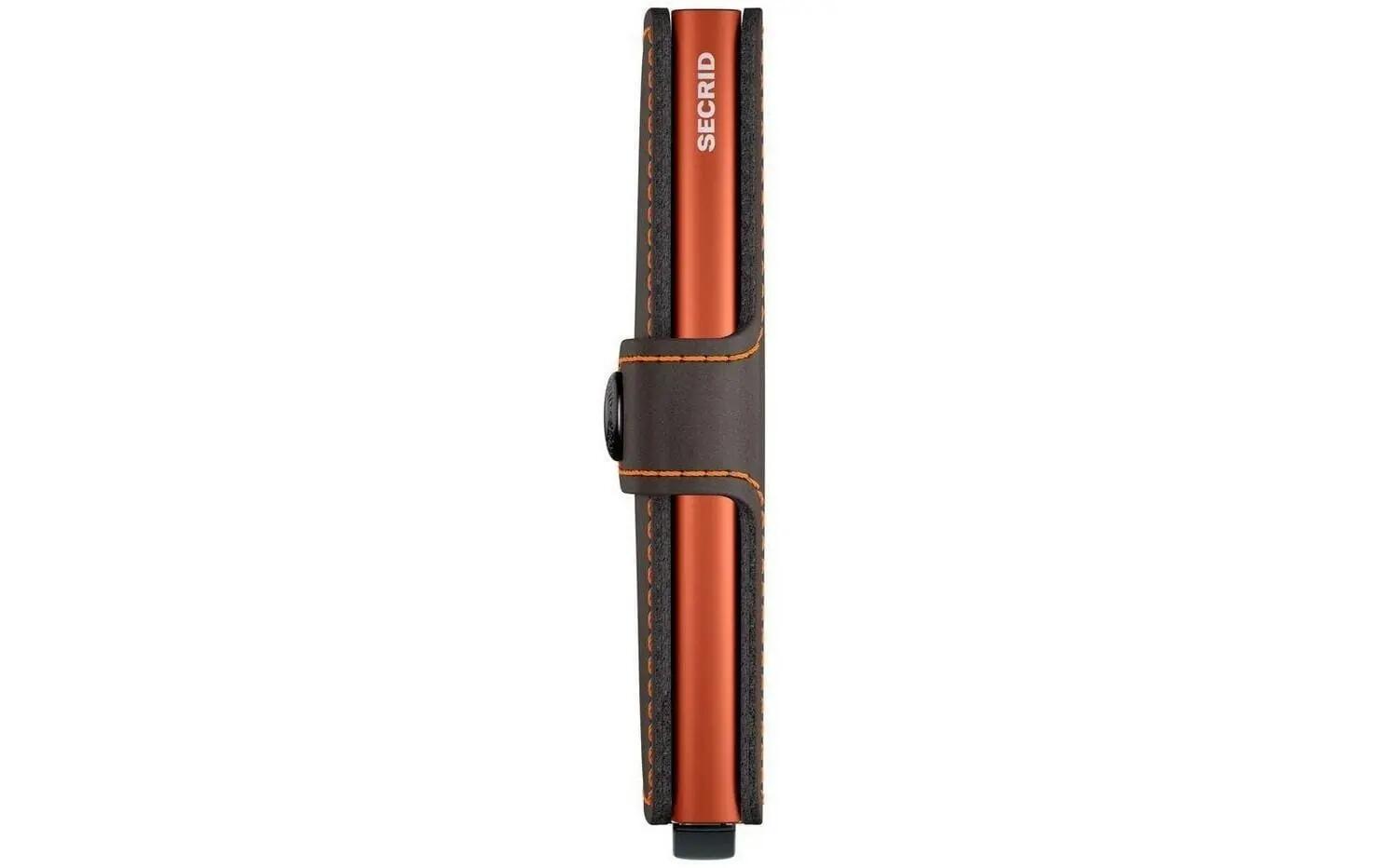SECRID Miniwallet Matte Truffle Orange portafoglio 2/3