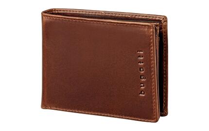 Portefeuille Bugatti Marron Foncé