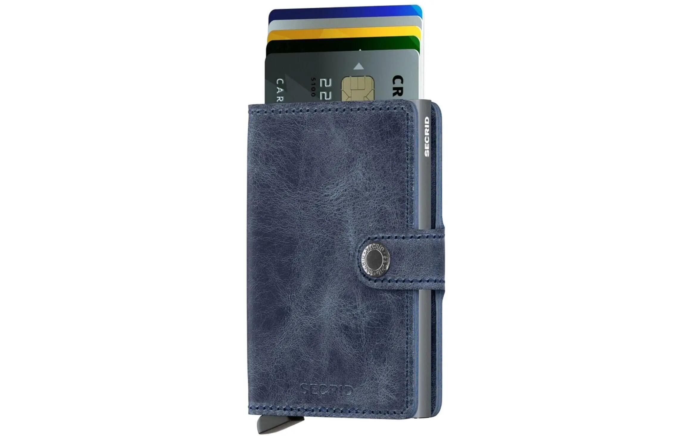 SECRID Miniwallet Vintage Blue Portafoglio 2/3