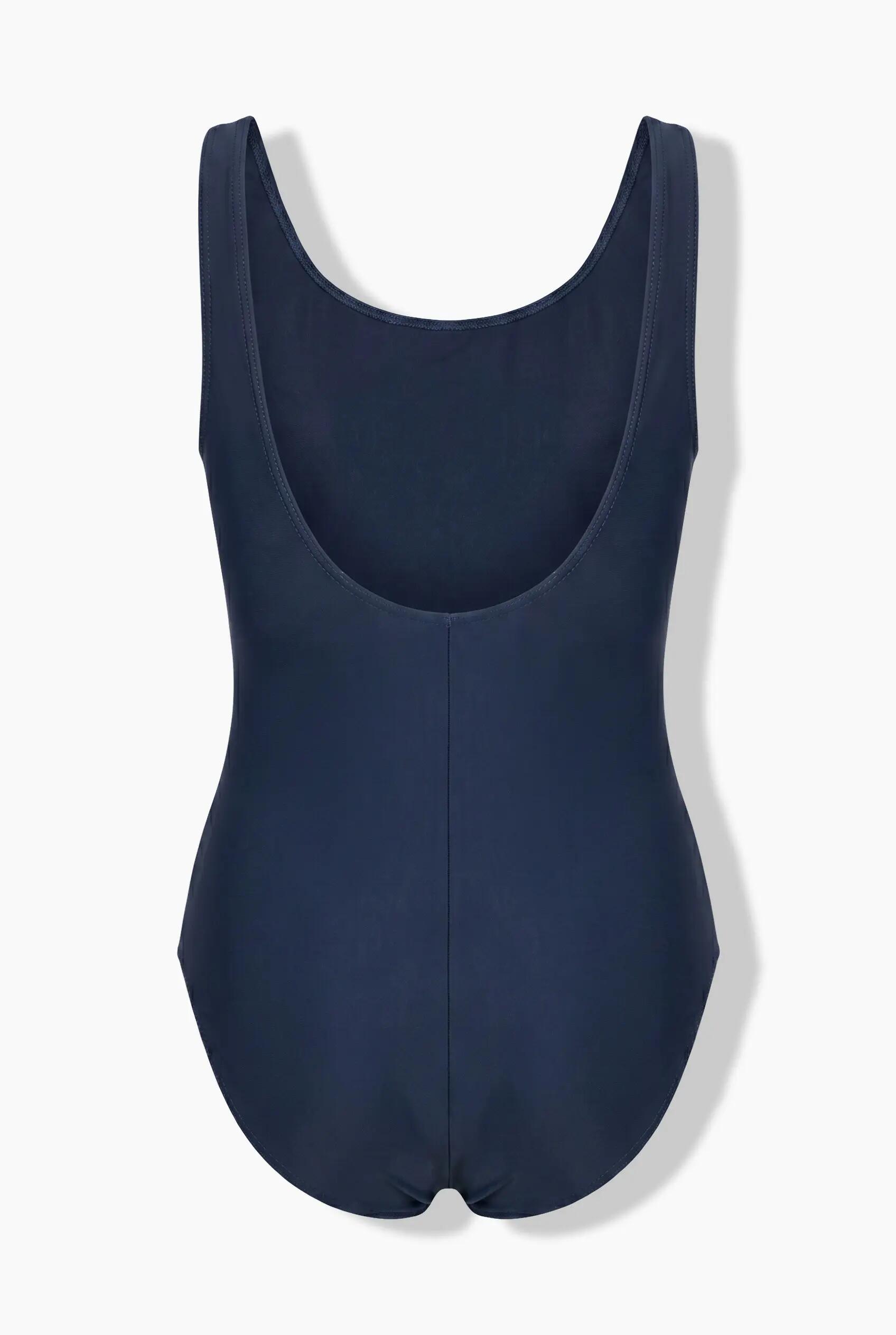 Femme Maillot de bain sans bonnets souples. Motif à fleurs. Décolleté rond 7/7