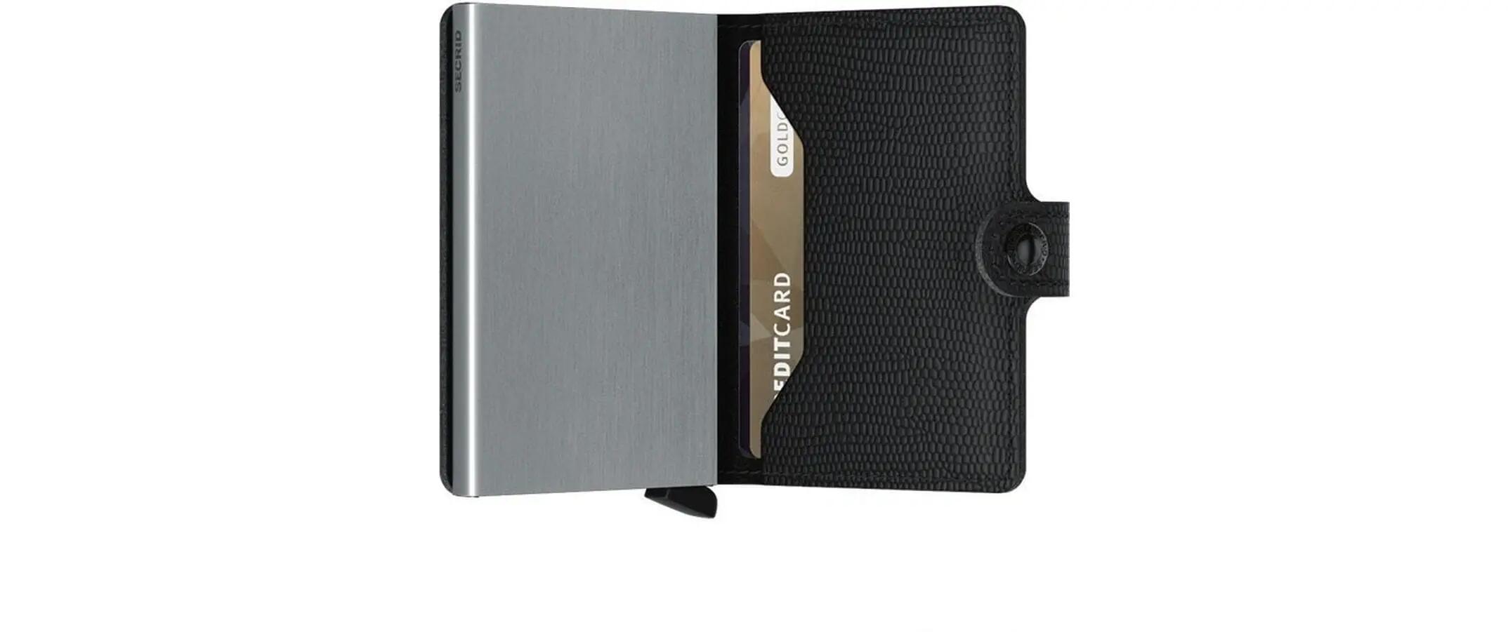 SECRID Miniwallet Rango Noir – Portefeuille compact 2/3