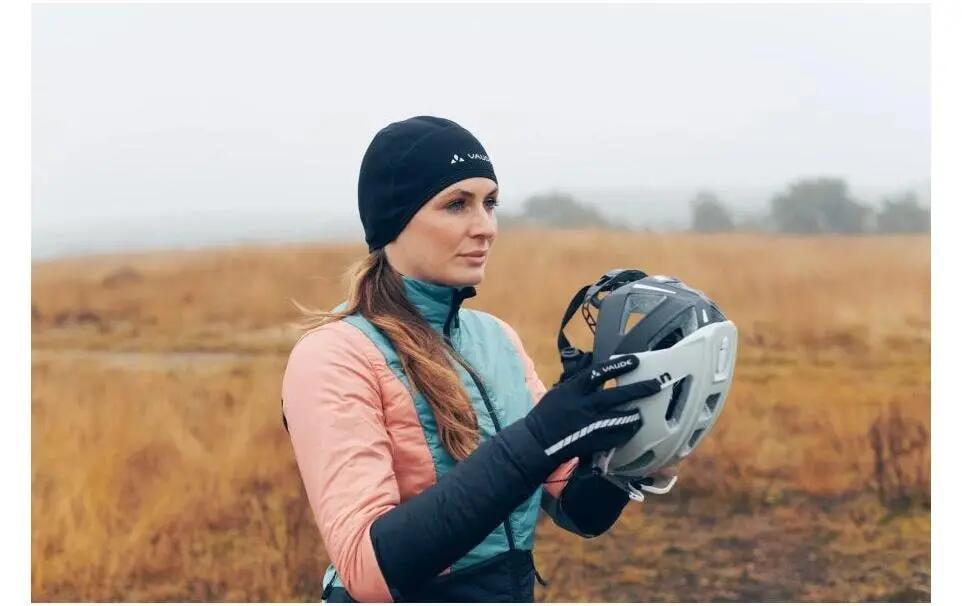 VAUDE Bike Cap Warm Sous-casque Noir/Blanc M 3/3