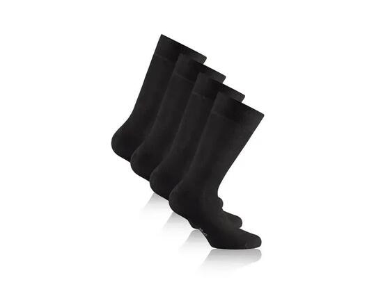 Rohner Socks Chaussettes Bambou Noir Pack de 2 T. 39-42