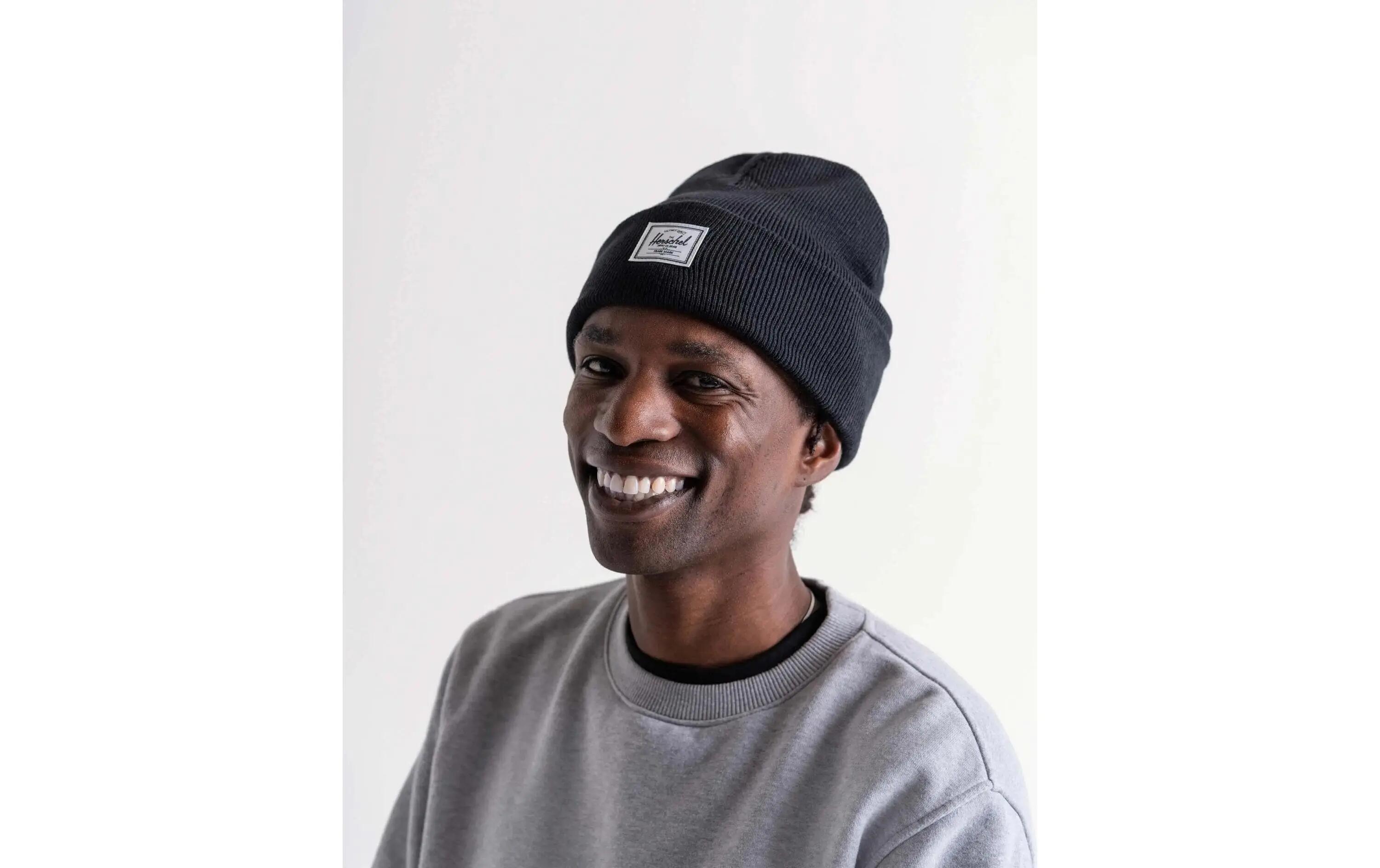 Bonnet Herschel Elmer Heather Light Grey 2/3