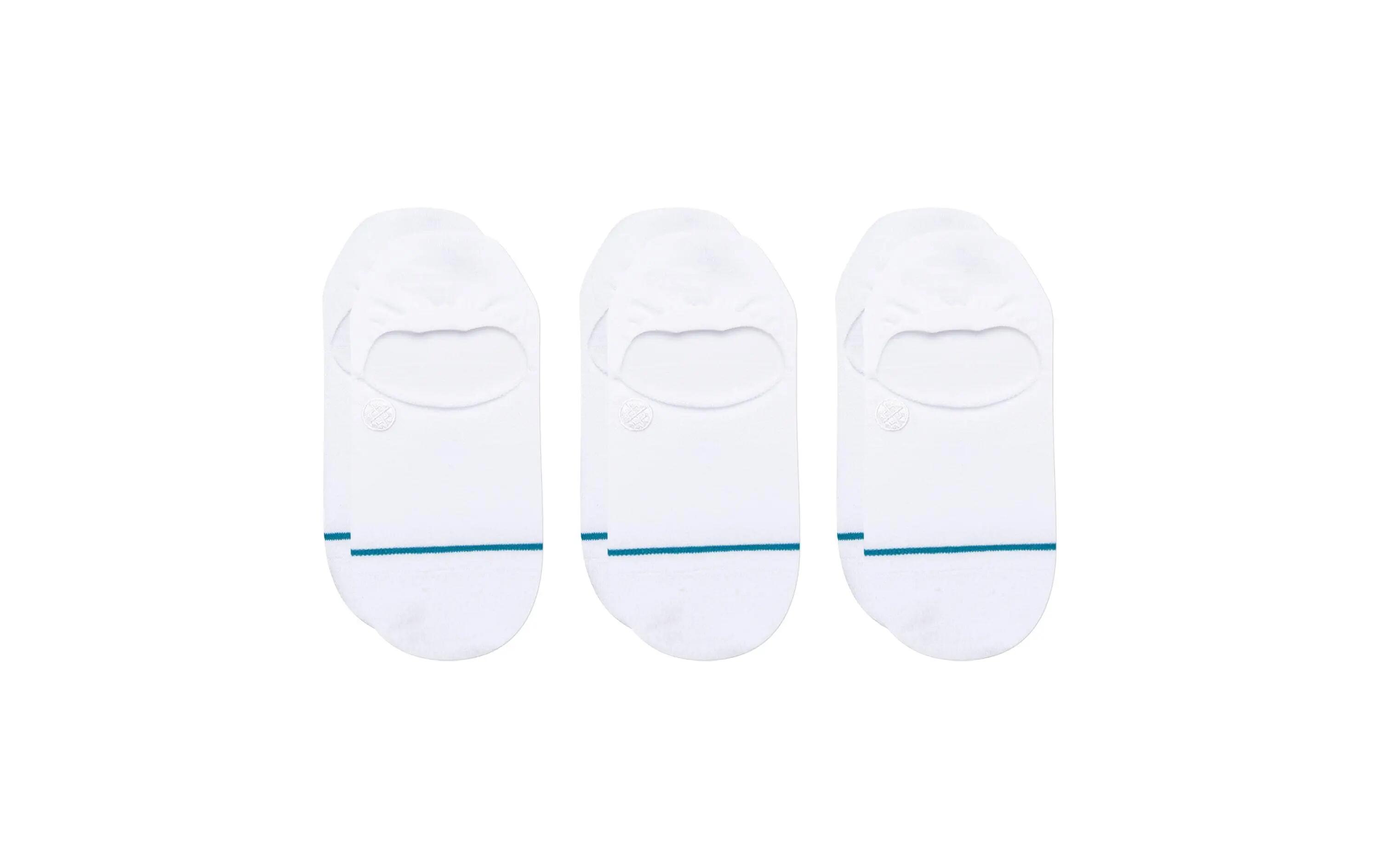 STANCE Chaussettes Icon No Show Blanc Pack de 3 2/2