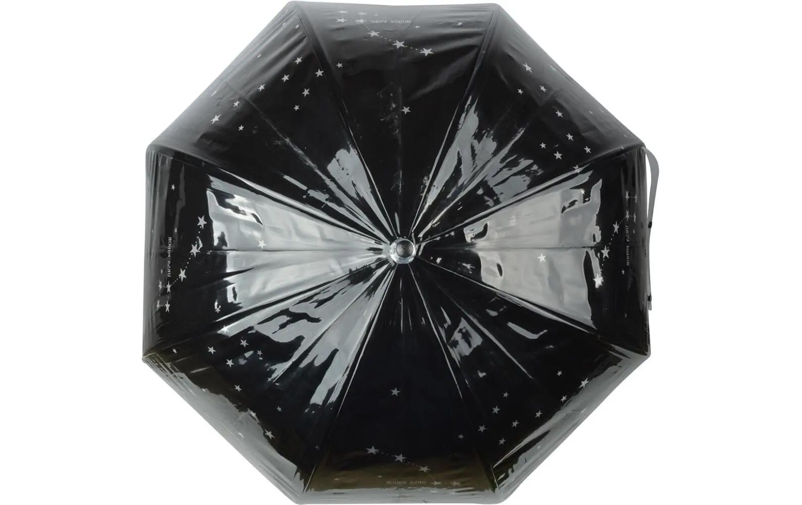 Esschert Design Parapluie Ciel Étoilé Noir/Blanc 2/3