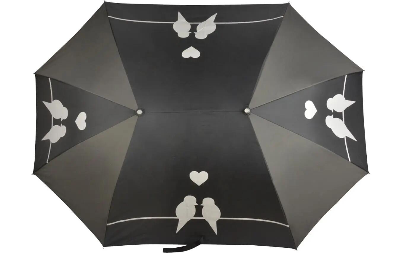 Esschert Design Ombrello Partner XL Grigio/Nero 2/3