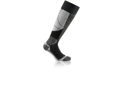 Rohner Socks Chaussettes de ski Gris/Noir Pack de 3 39–41