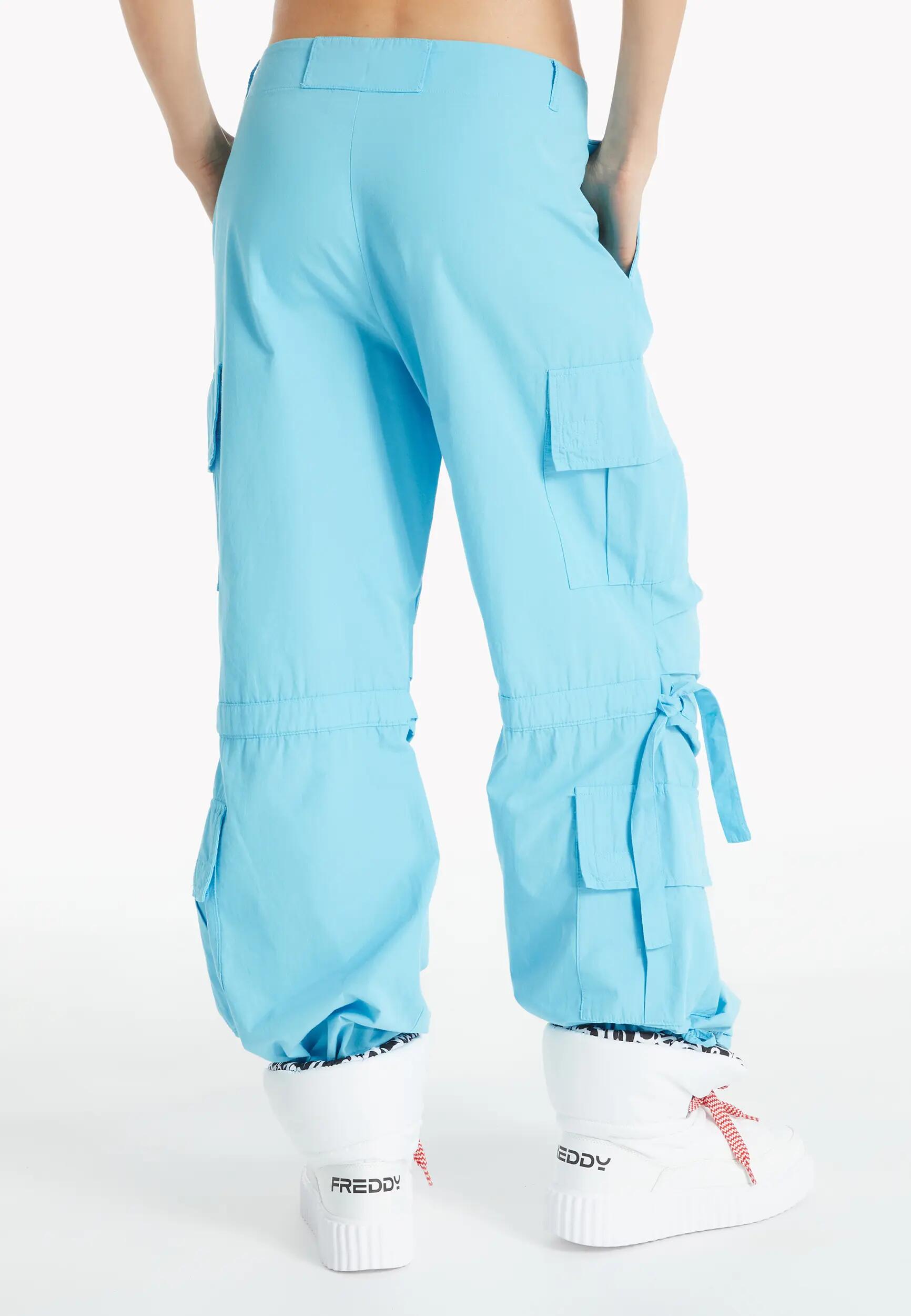 Pantalón cargo con bolsillos dobles y cordón de ajuste intermedio 2/4