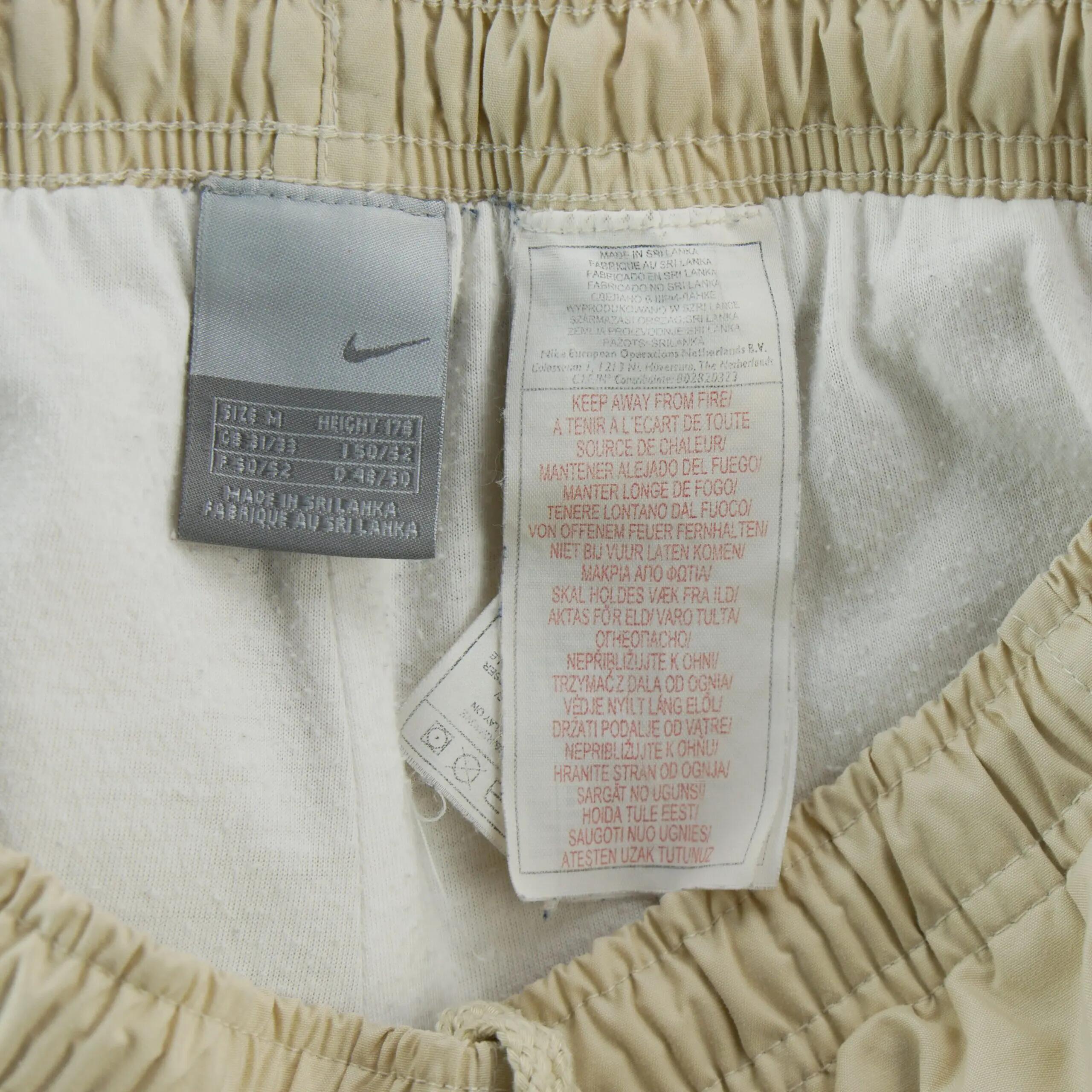 Segunda Vida - Pantalón de chándal hombre con forro Y2K beige - Muy Bueno 6/7